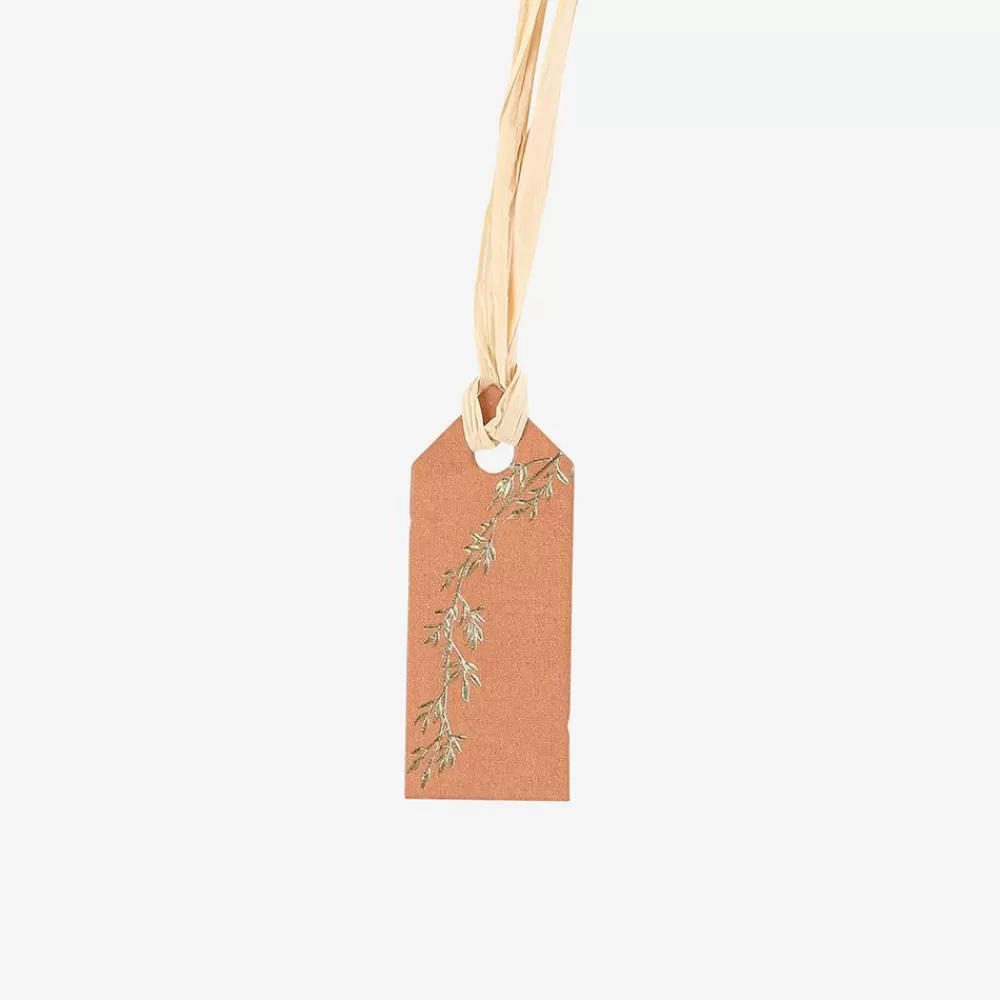 Best 10 Gift Tags Pretty Terracotta Sprigs Place Marks