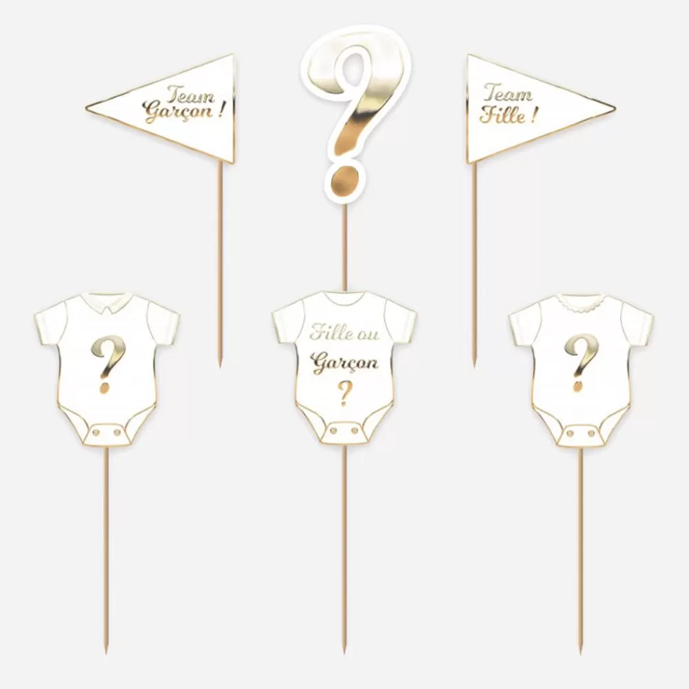 Sale 10 Girl Or Boy Toppers Cake Toppers