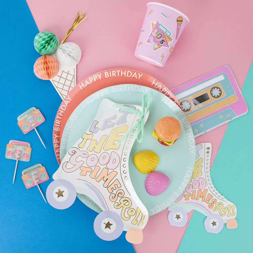 Store 10 Vintage 90'S Radio Cassette Toppers Cake Toppers