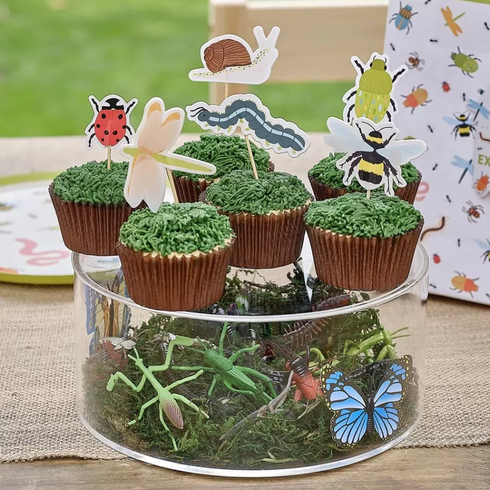 Flash Sale 12 Toppers Insectes Cake Toppers
