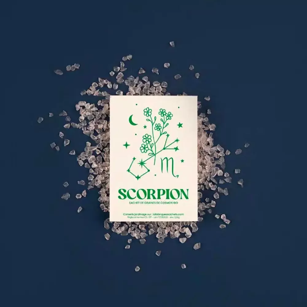 Best 1 Bag Of Astrological Sign Seeds - Scorpio Greeting Cards