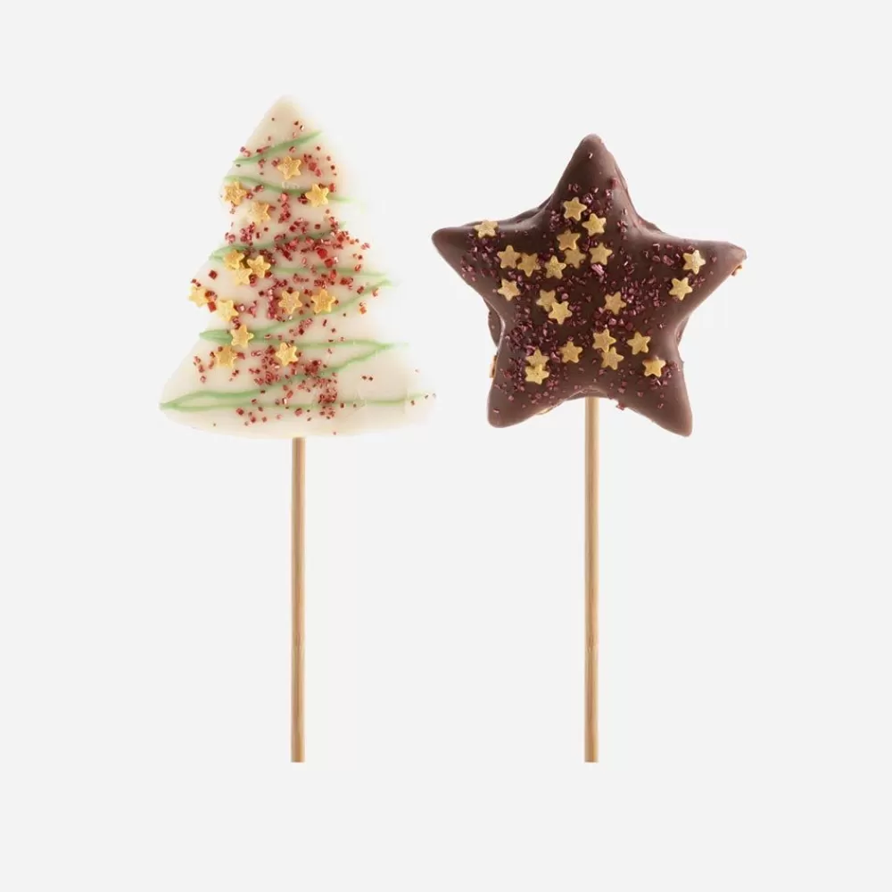 Online 1 Christmas Lollipop: Tree Or Star Candy