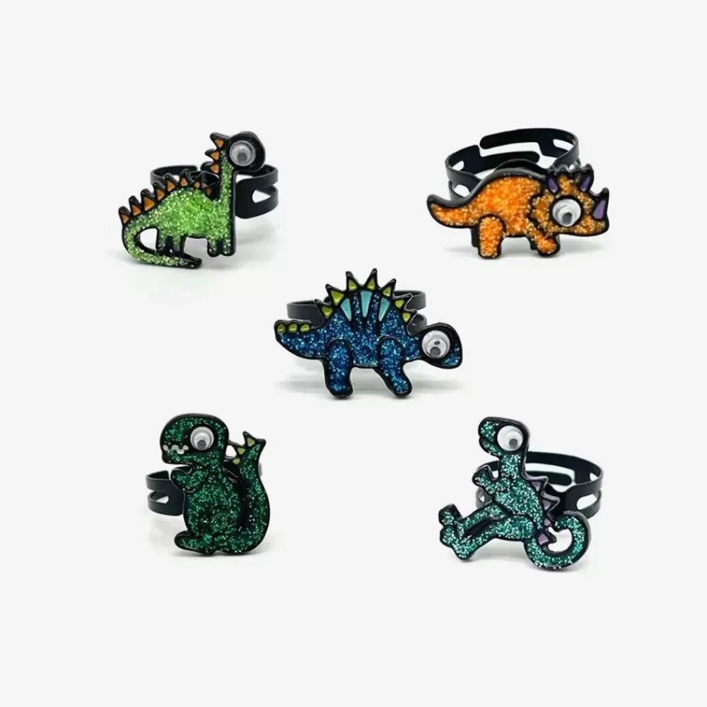 Cheap 1 Dinosaur Spinner Ring Small Toys