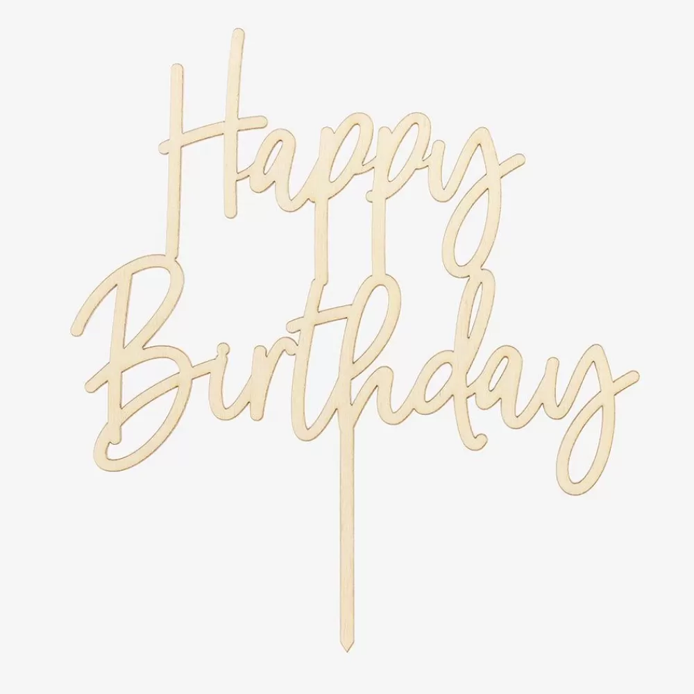 Discount 1 Happy Birthday Topper Cake Toppers