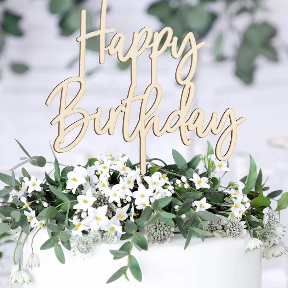 Discount 1 Happy Birthday Topper Cake Toppers