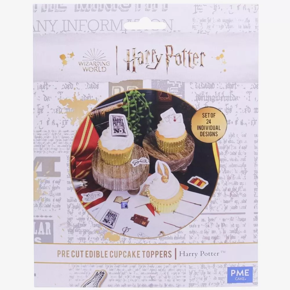 Discount 24 Decorations Feuille En Sucre Harry Potter Edible Decoration