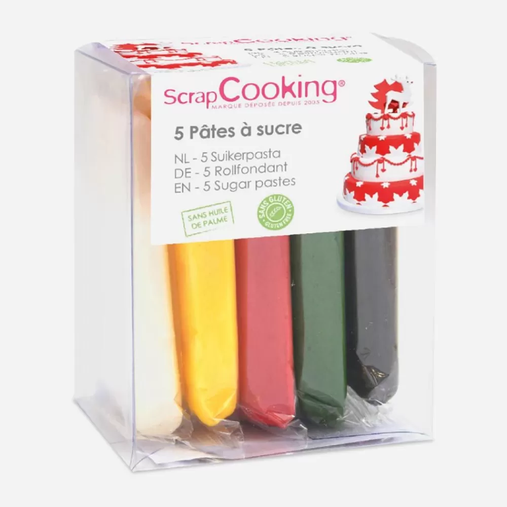 Best 5 Colored Sugar Pastes Edible Decoration