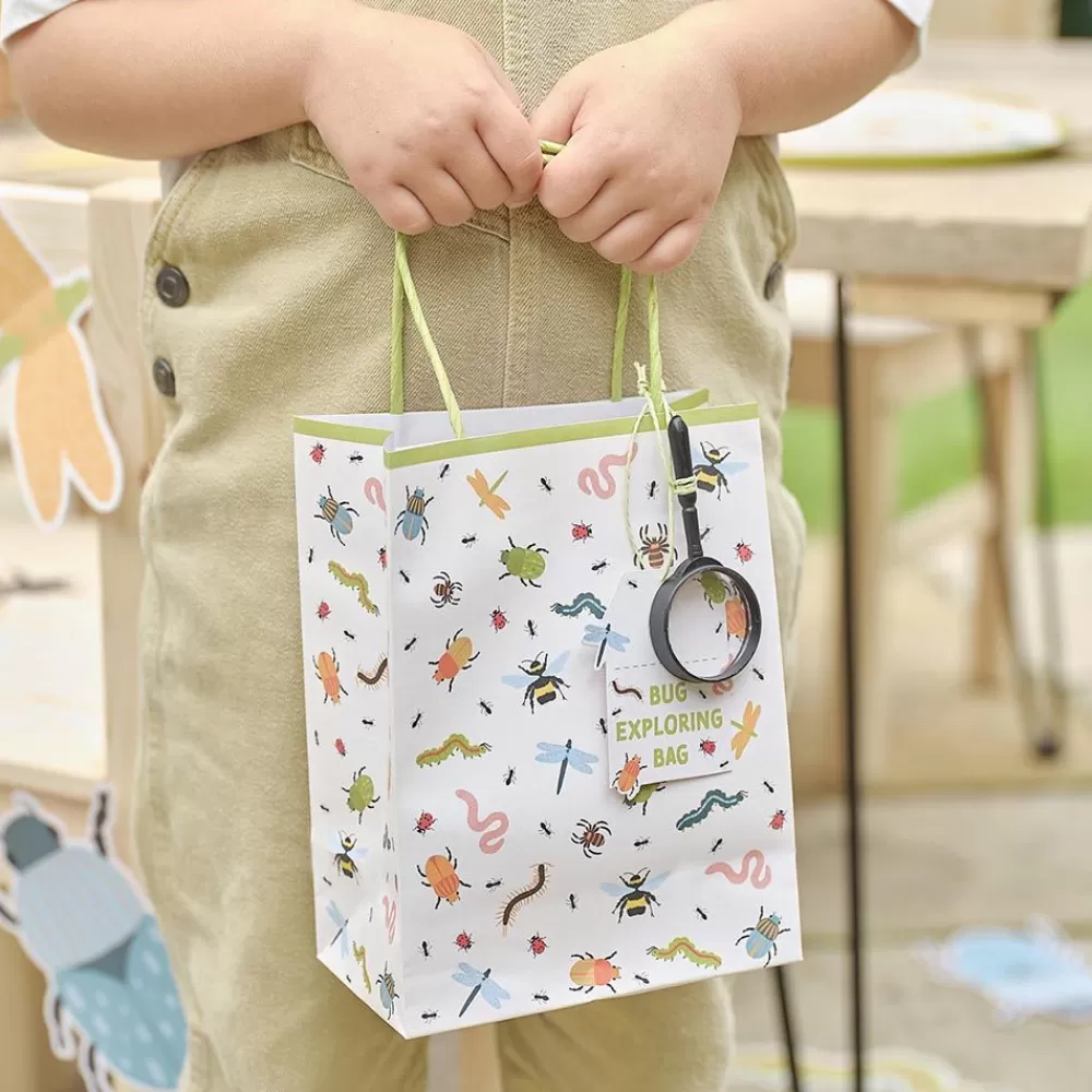 Best Sale 5 Sacs Cadeaux Insectes Avec Loupe Gift Bags