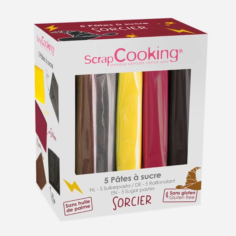 Fashion 5 Sorcerer'S Apprentice Sugar Pastes Edible Decoration