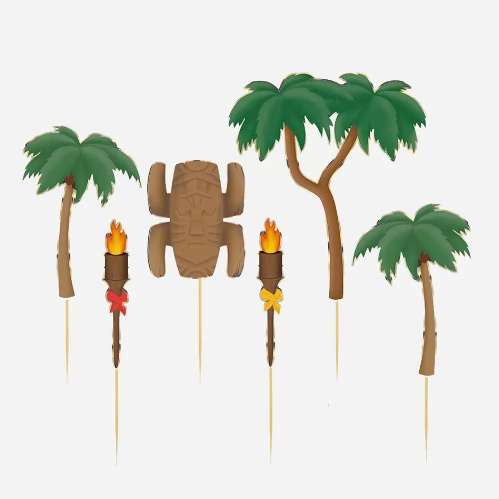Discount 6 Adventurer Cake Decorations Cake Toppers