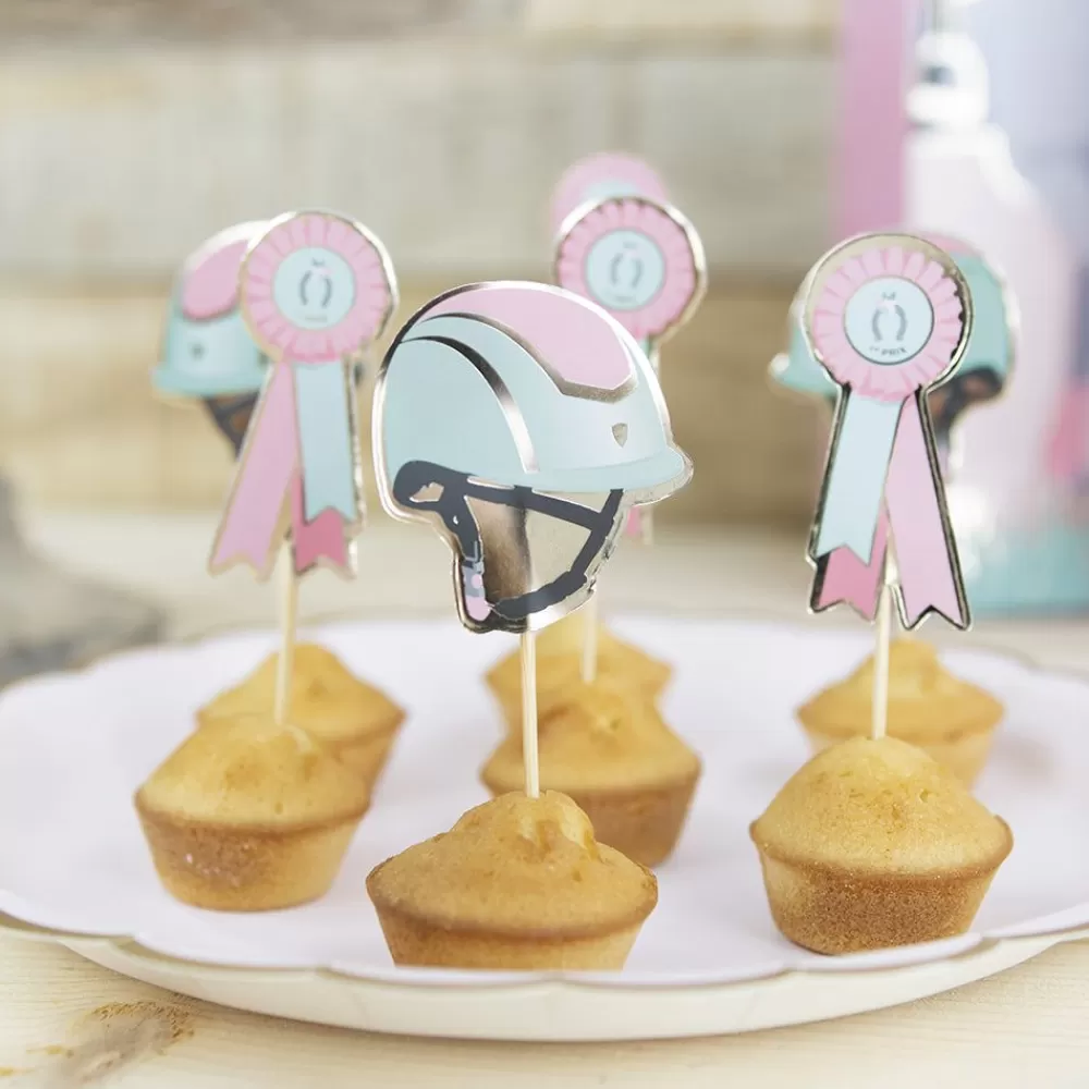 Hot 6 Horse Riding Toppers Cake Toppers
