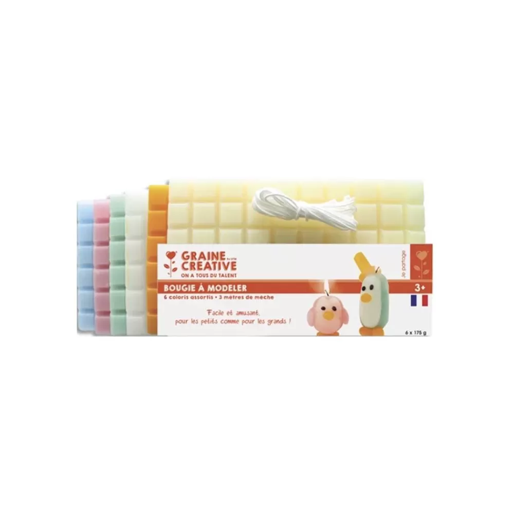 6_pastel_modeling_candle_plates_2.webp Sale 6 Pastel Modeling Candle Plates Workshops And Games