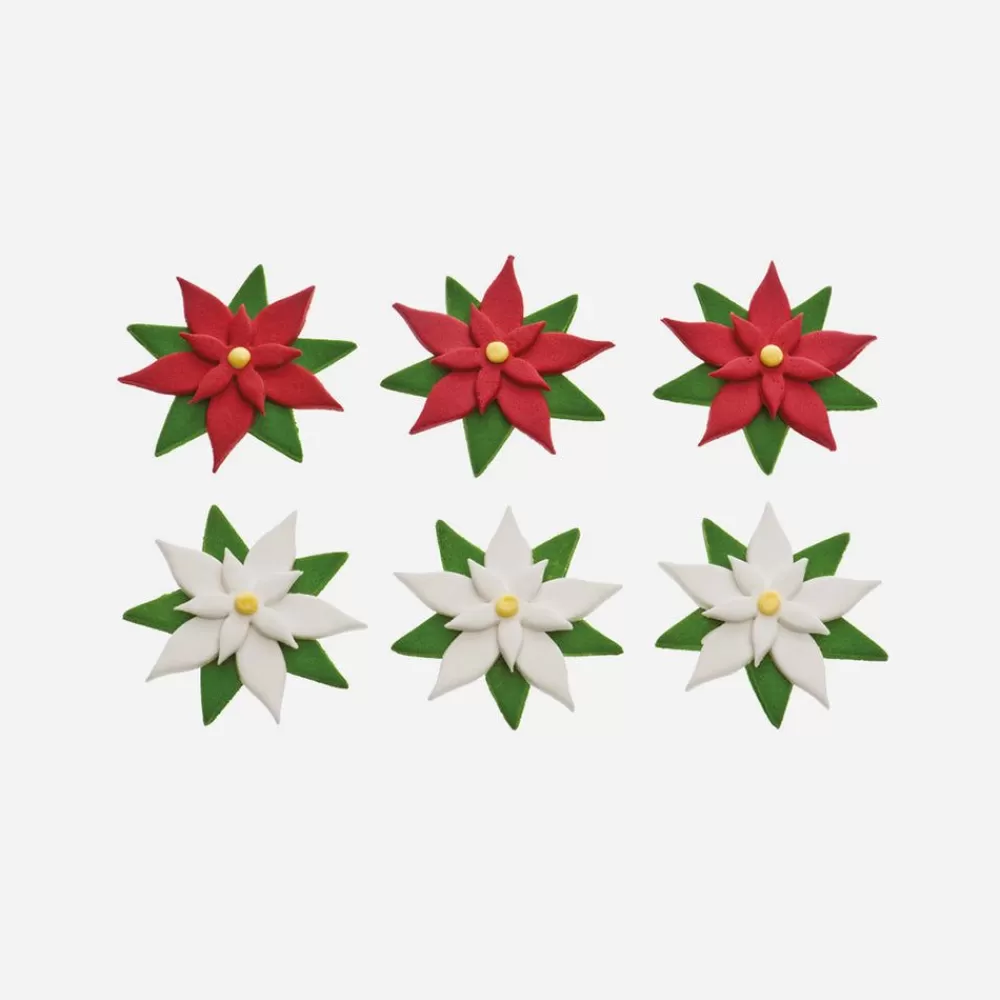Best Sale 6 Sugar Flower tions Edible Decoration