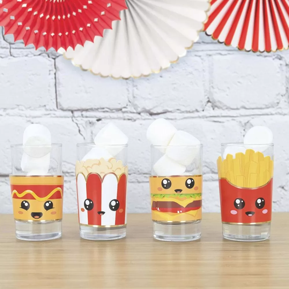 Clearance 8 Junk Food Decorations For Cups Cups