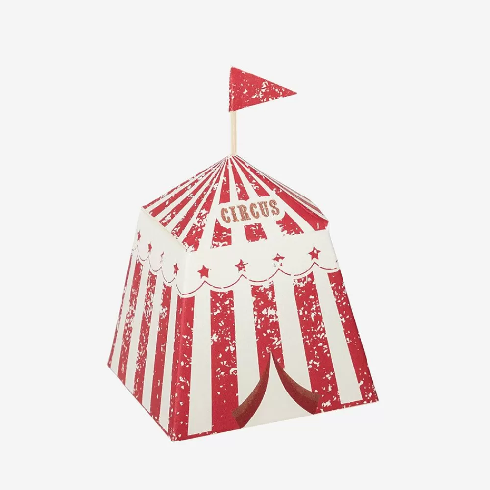 New 8 Vintage Circus Gift Boxes Gift Bags