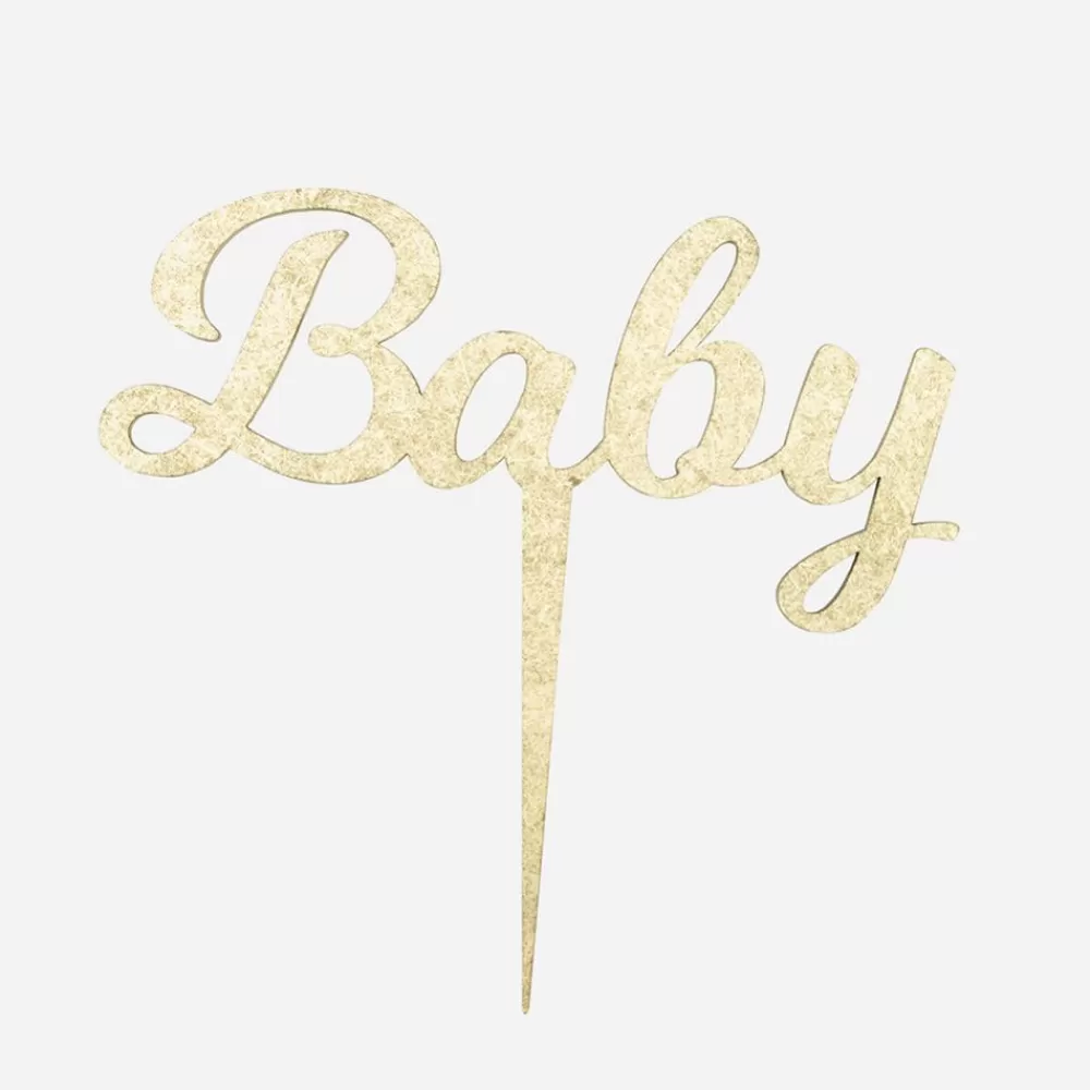 Shop Baby Golden Topper Cake Toppers
