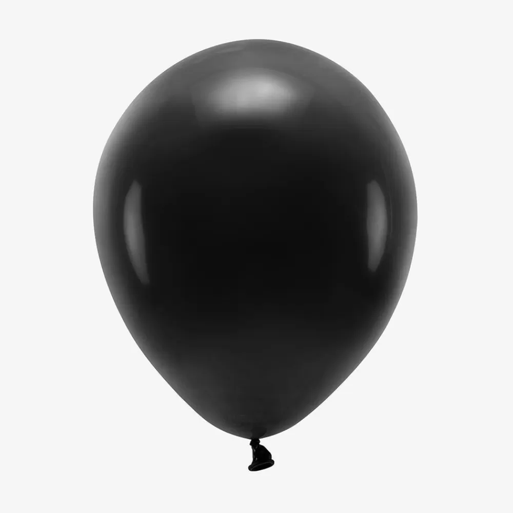 Best Ballons De Baudruche : 10 Ballons Noirs Plain Balloons