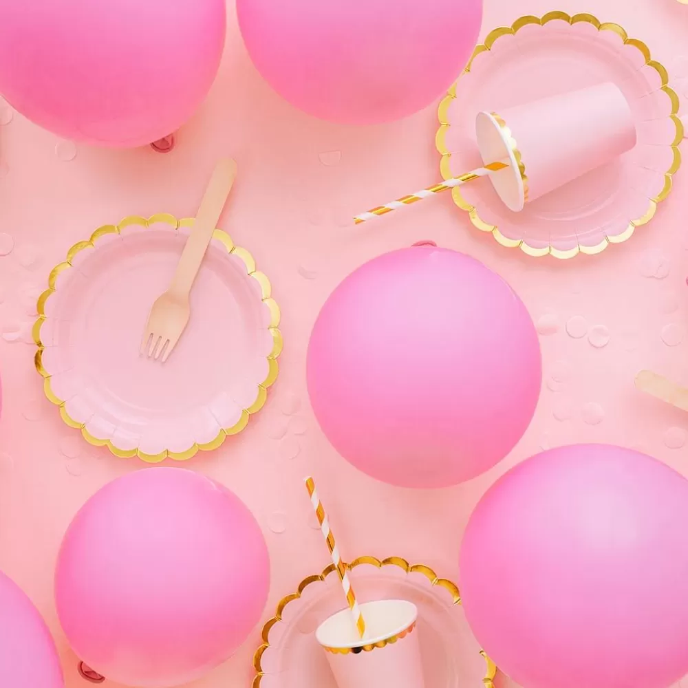 Online Ballons De Baudruche : 10 Ballons Rose Clair Plain Balloons