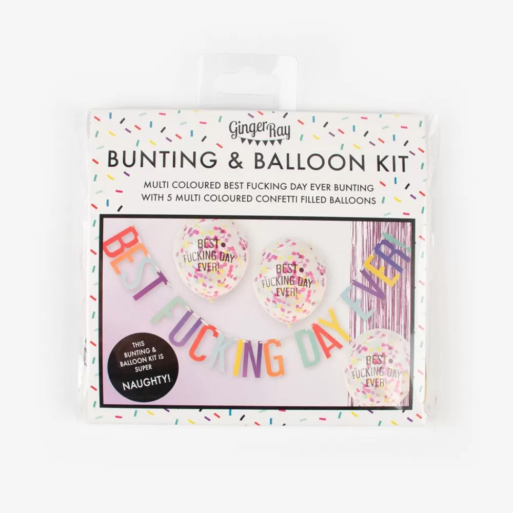 Flash Sale Best Fucking Day Ever Birthday Kit - Multicolor Photobooth
