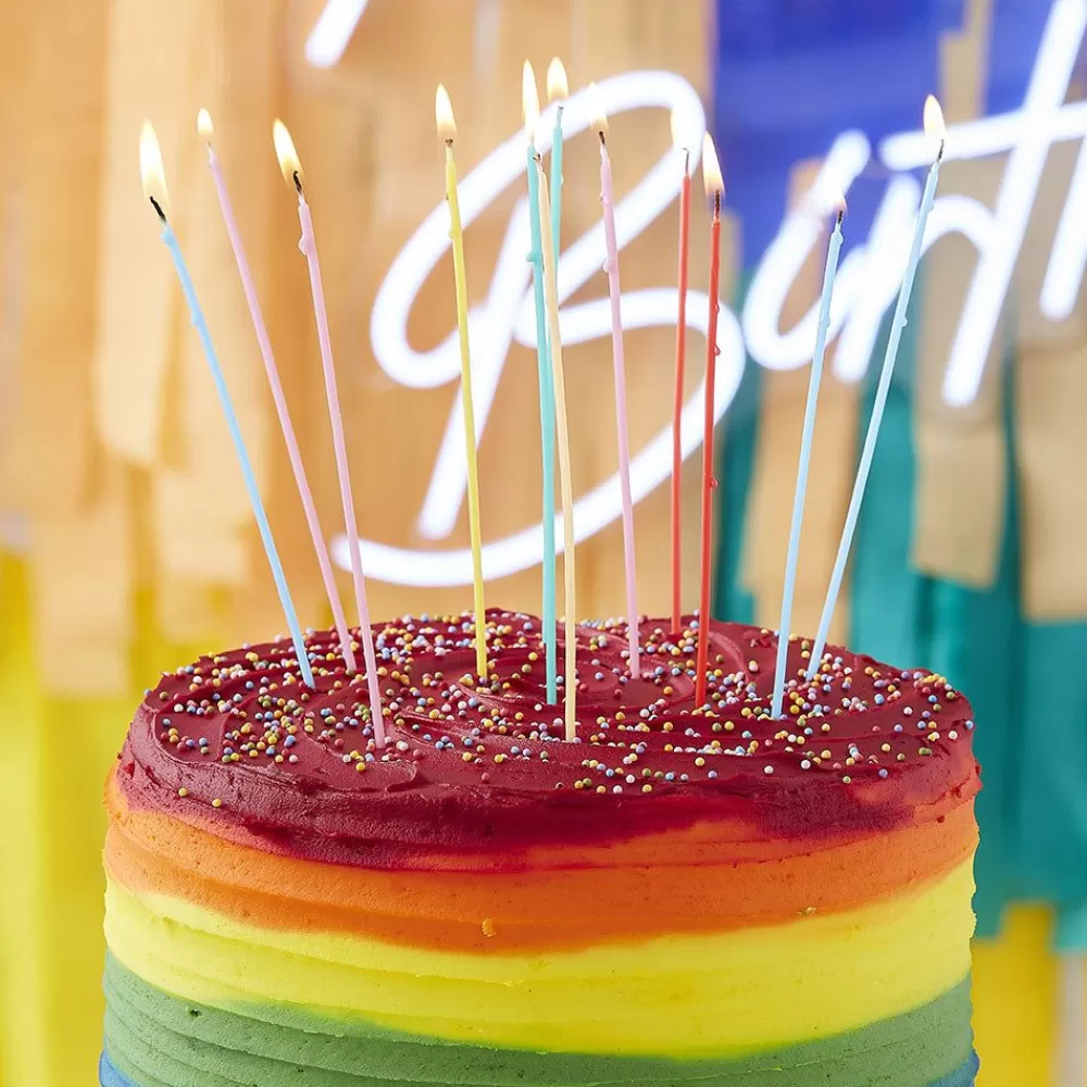 Best Sale Birthday Candle: 12 Multicolored Candles Birthday Candles