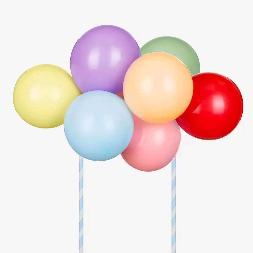 Shop Cake Topper Ballons Multicolores Cake Toppers