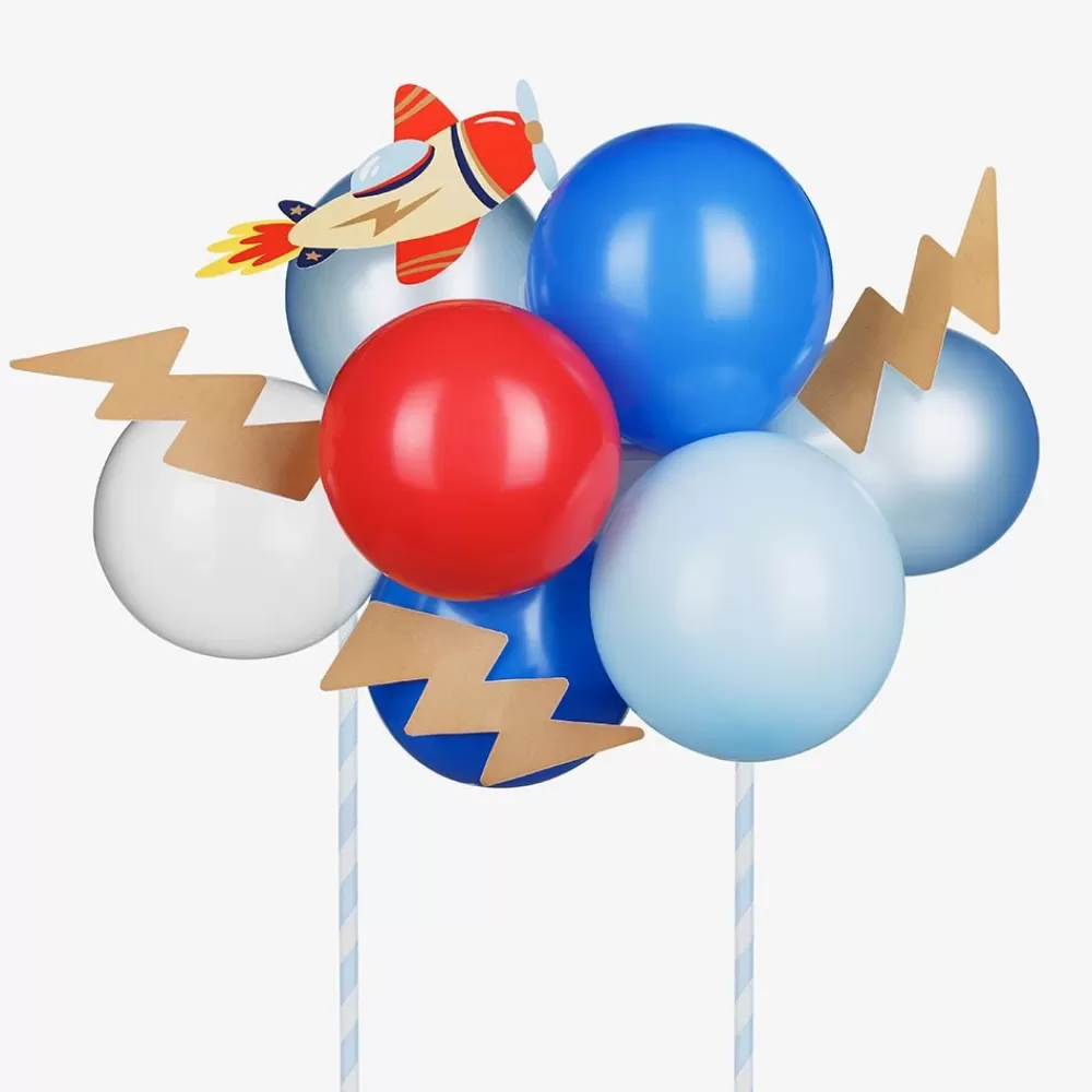 Outlet Cake Topper Balloons And Plane Cake Toppers