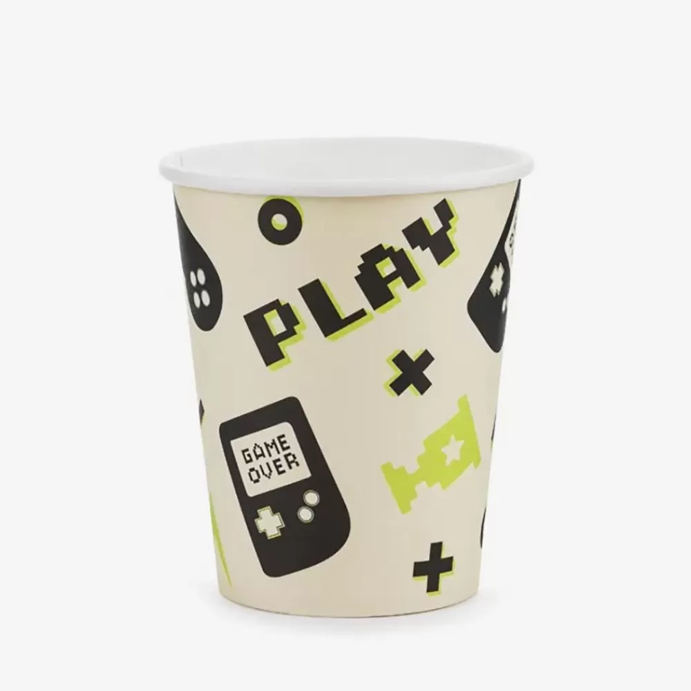 Clearance Cardboard Cup: 6 Video Game Cups Cups