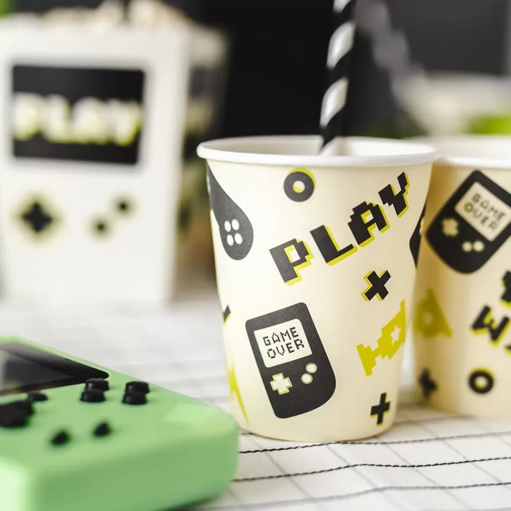 Clearance Cardboard Cup: 6 Video Game Cups Cups
