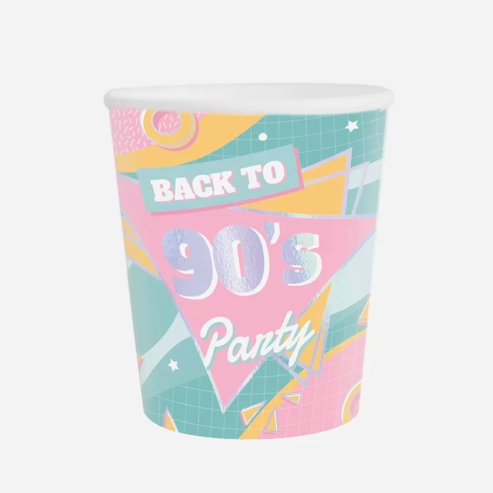 Sale Cardboard Cup: 8 90'S Cups Cups