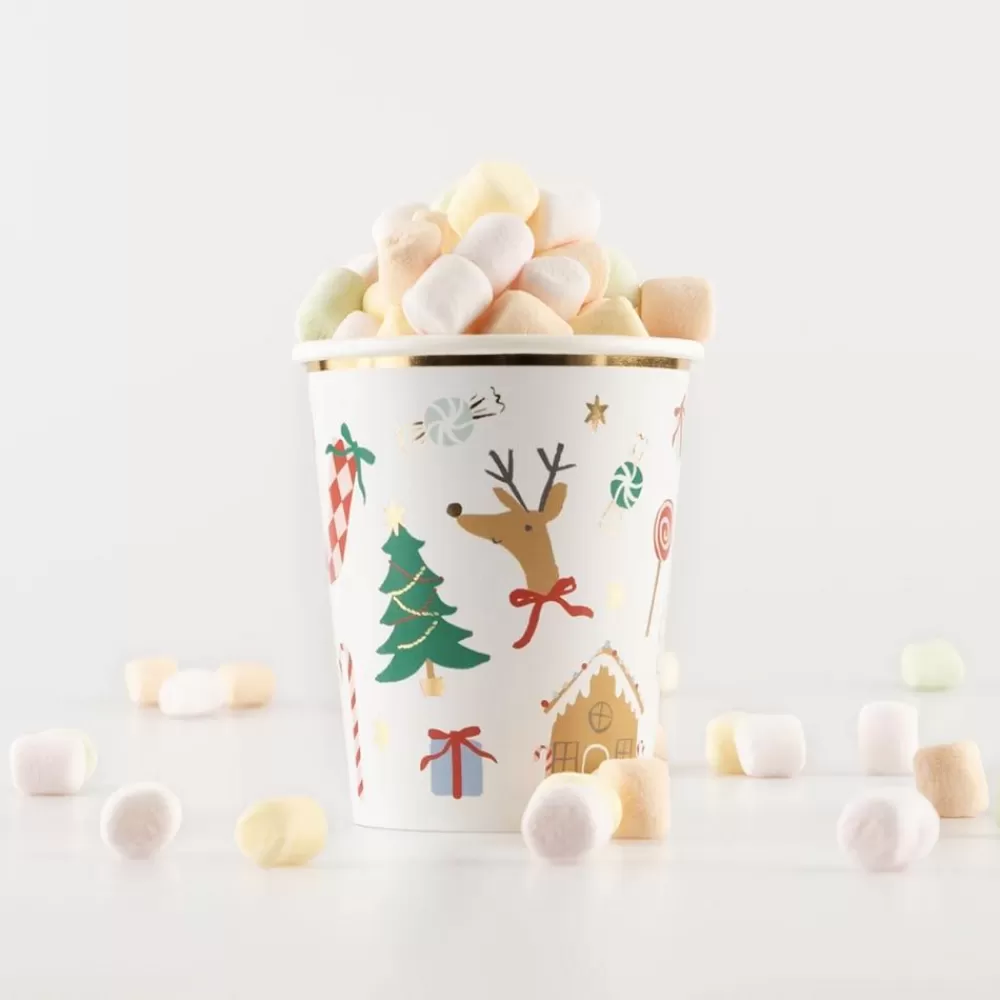 Shop Cardboard Cup: 8 Christmas Cups Cups