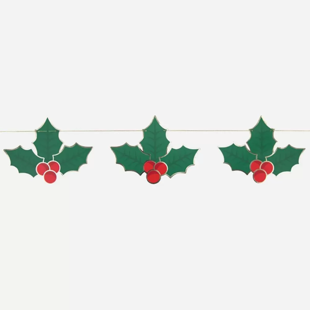 Flash Sale Christmas Holly Garland Garlands