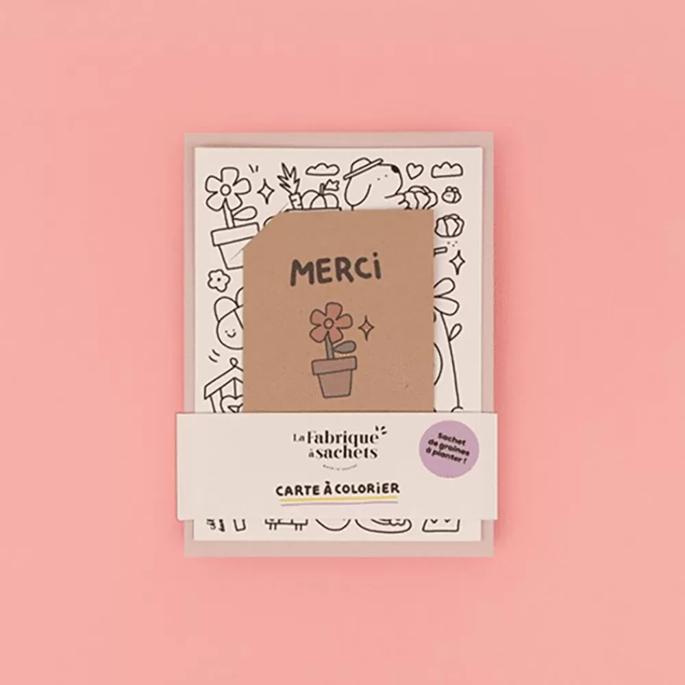 Best Sale Coloring Card And Seeds To Sow: Thank You, Beloved Nanny Greeting Cards