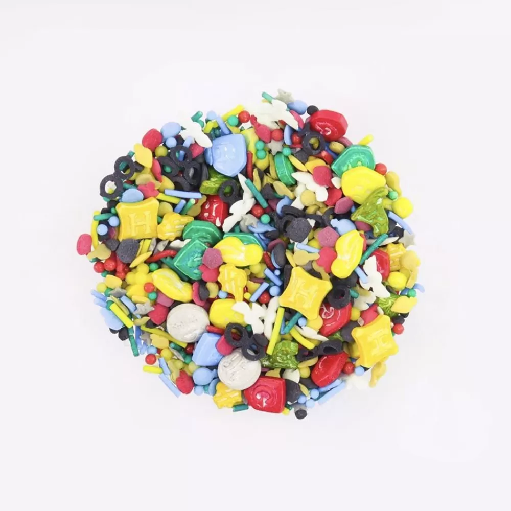 Discount Decors En Sucre Multicolores Poudlard Edible Decoration