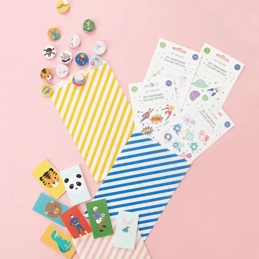 Cheap Ephemeral Tattoo: 1 Sheet Of 8 Colorful Flower Tattoos Temporary Tattoos