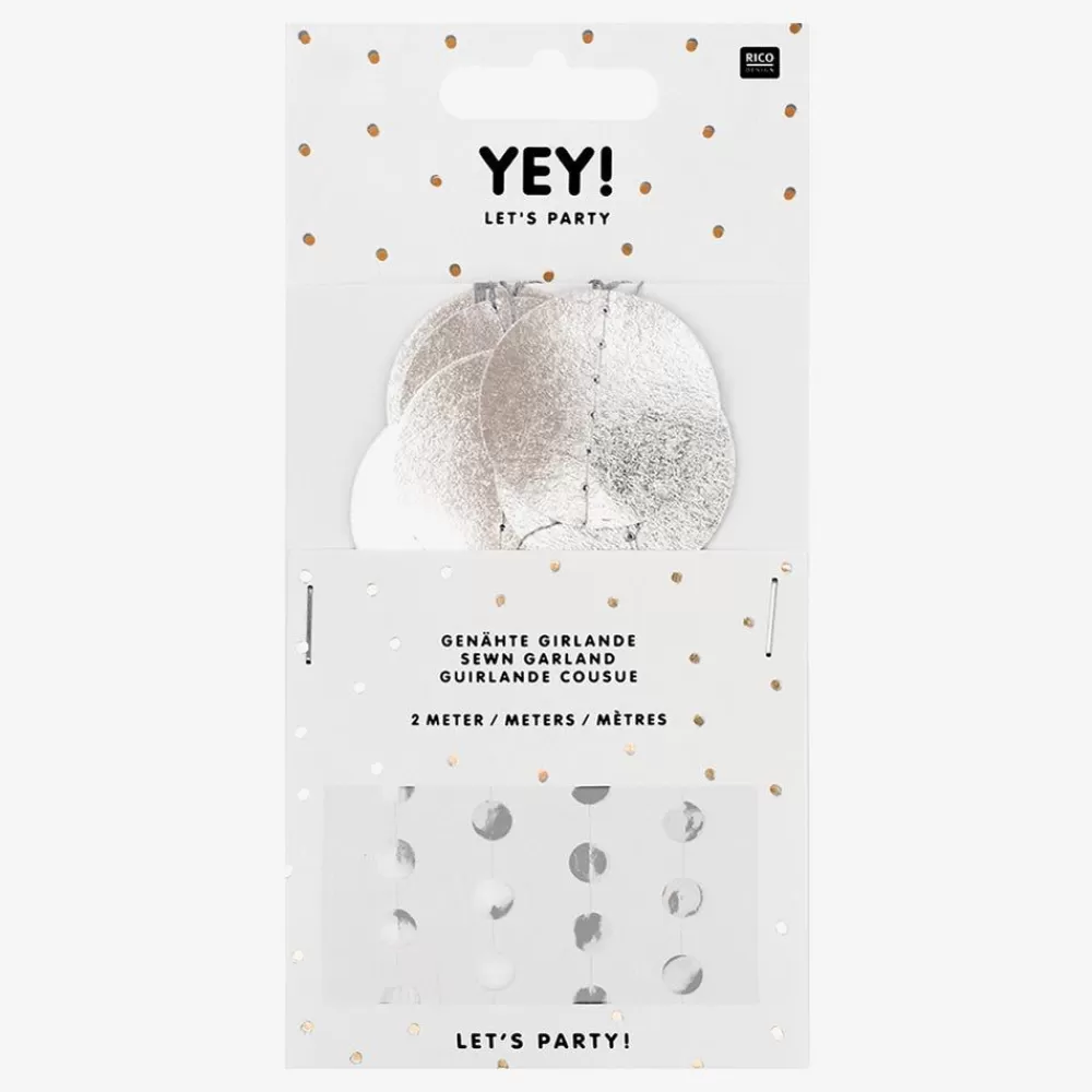 Best Garland Of Silver Pastilles Garlands