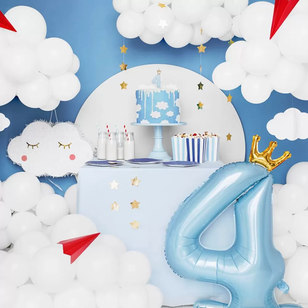Outlet Giant Air Balloon - Light Blue Number Balloon Number Balloons