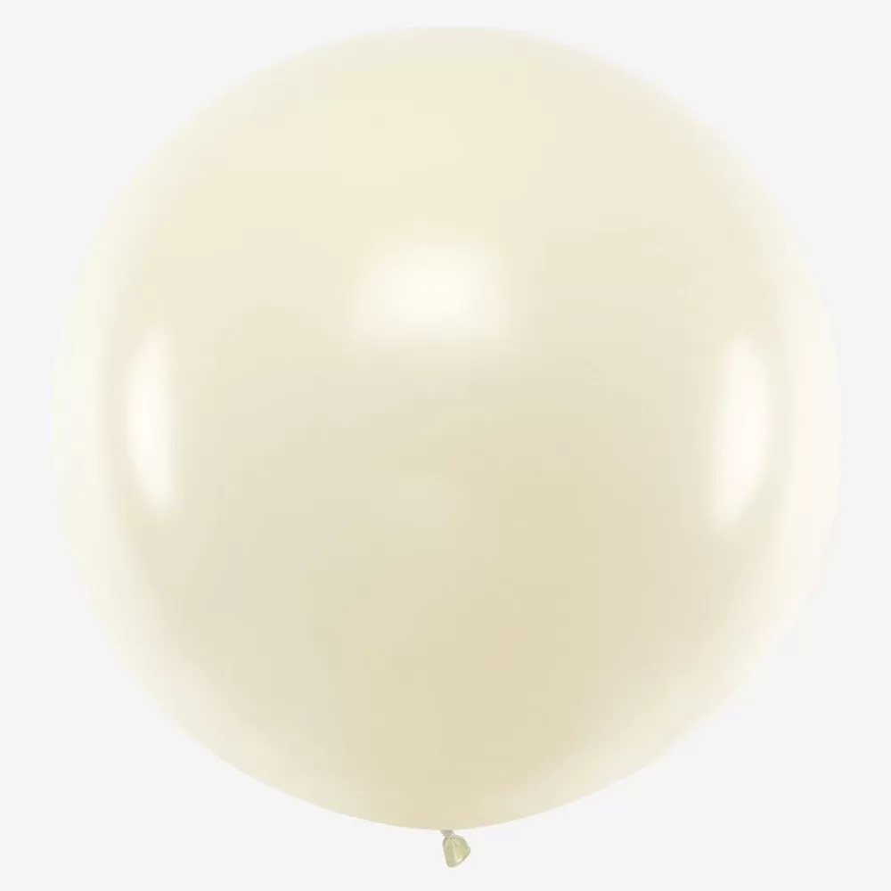 Outlet Giant Balloon: 1 Bright White Balloon Plain Balloons