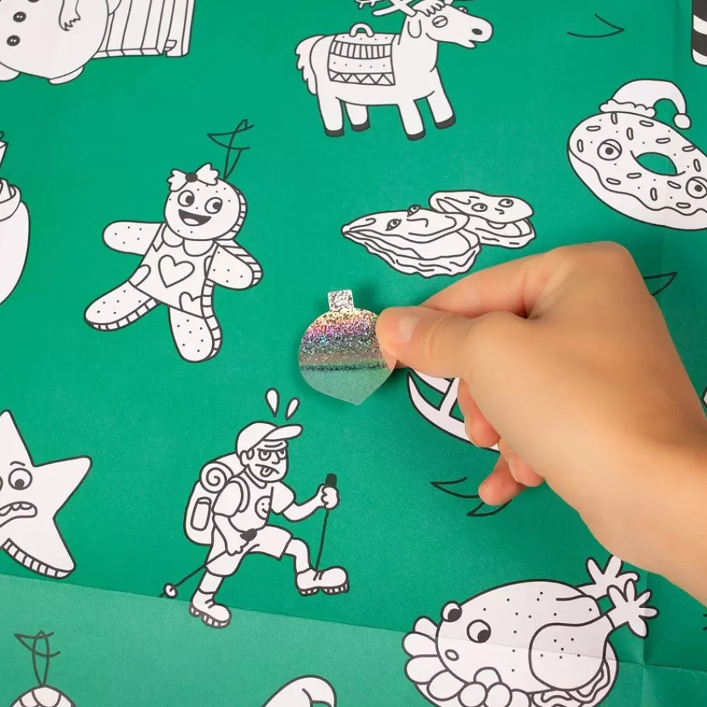 Store Giant Christmas Tree Poster To Color Coloring Pages