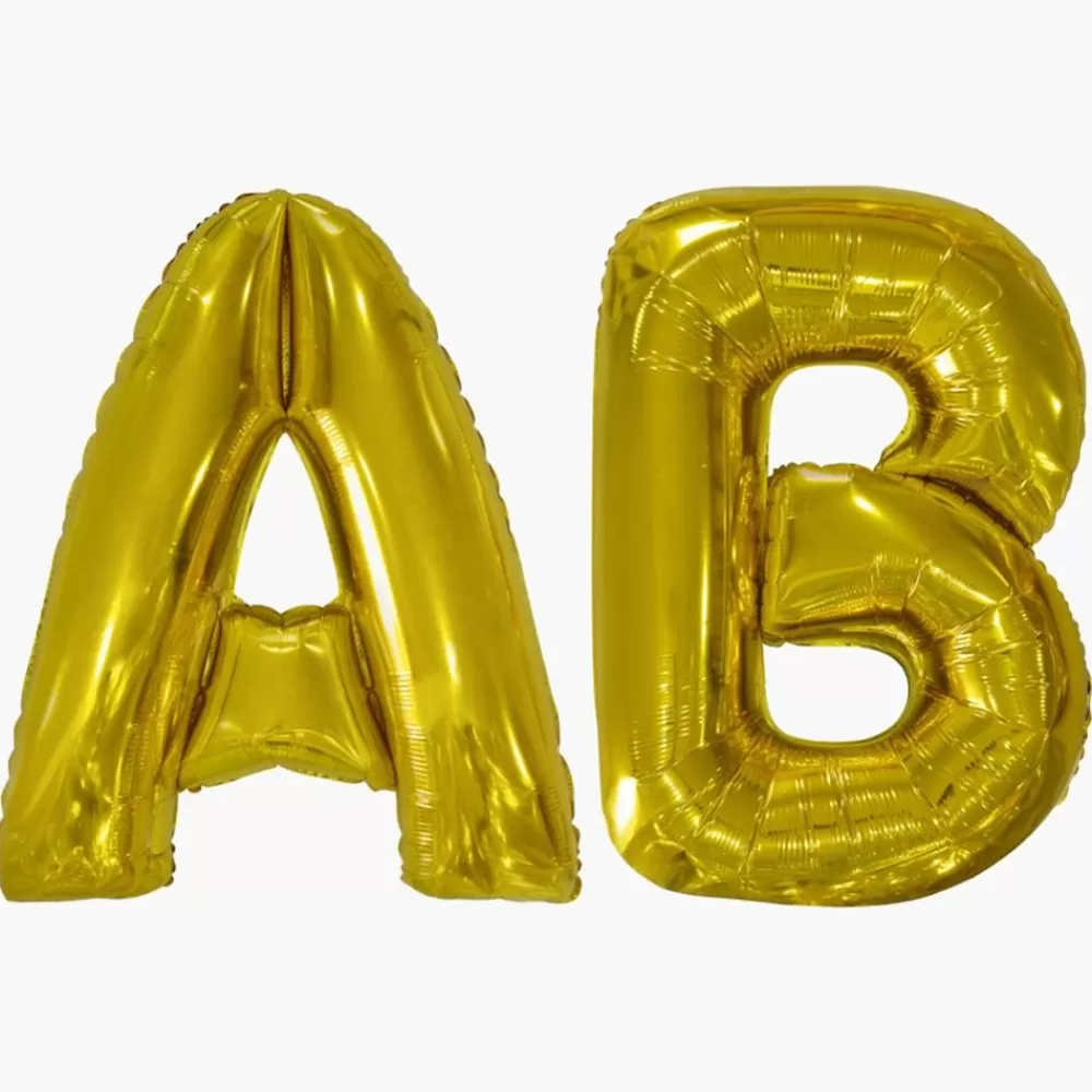 Online Giant Golden Letter Balloon Letter Balloons