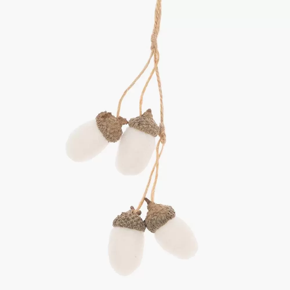 Best Sale Gift Tag Bunch Of Felt Acorns Gift Tags