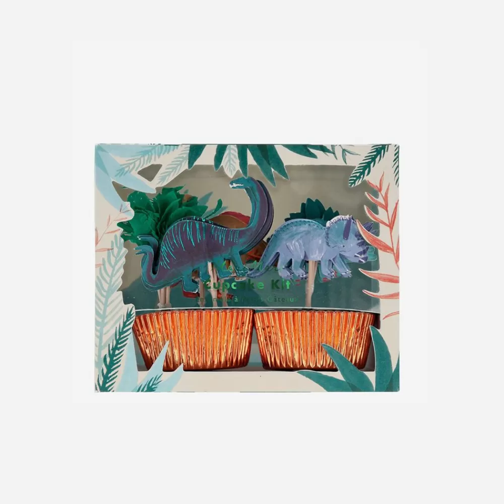 Outlet Kit 24 Cupcakes Kingdom Of Dinosaurs Cake Toppers