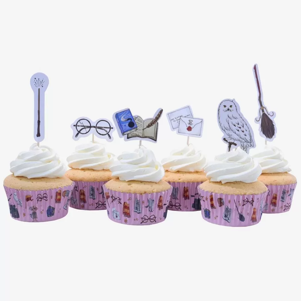Cheap Kit A Cupcakes Harry Potter Cake Toppers