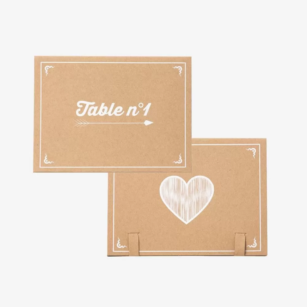 New Kraft Table Marks (15) Place Marks