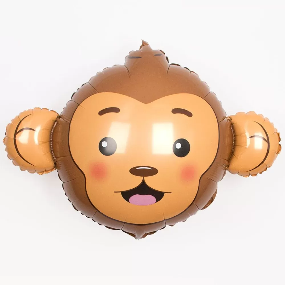 New Monkey Head Balloon Shaped Helium Balloons
