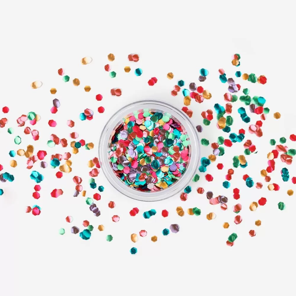 Flash Sale Multicolored Glitter Face And Body Makeup