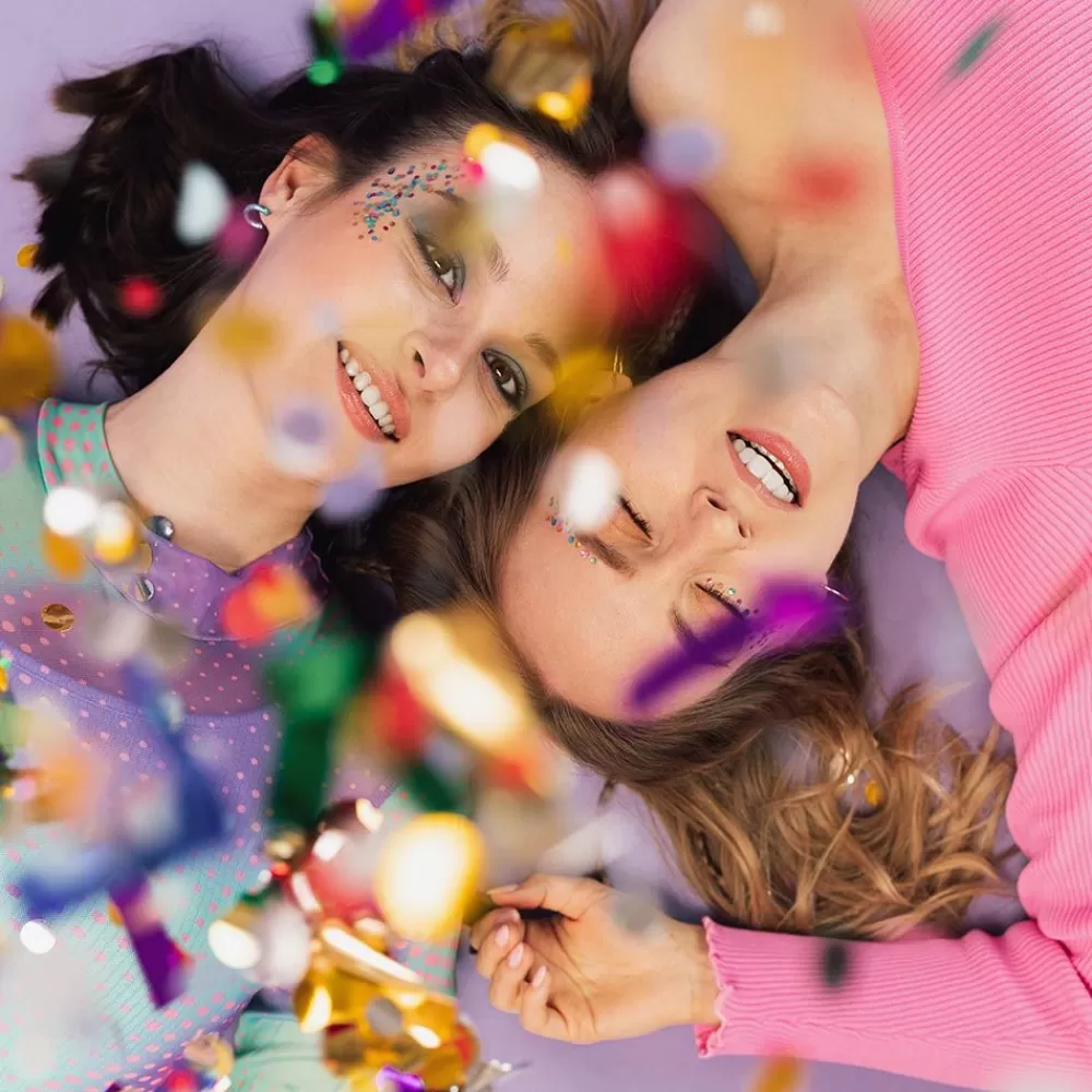 Flash Sale Multicolored Glitter Face And Body Makeup