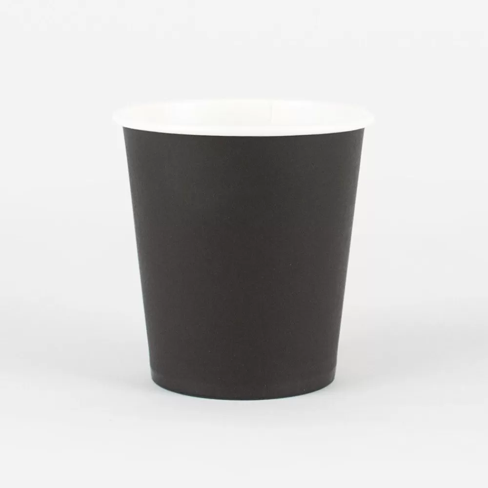 Online Paper Cup: 25 Black Cups Cups