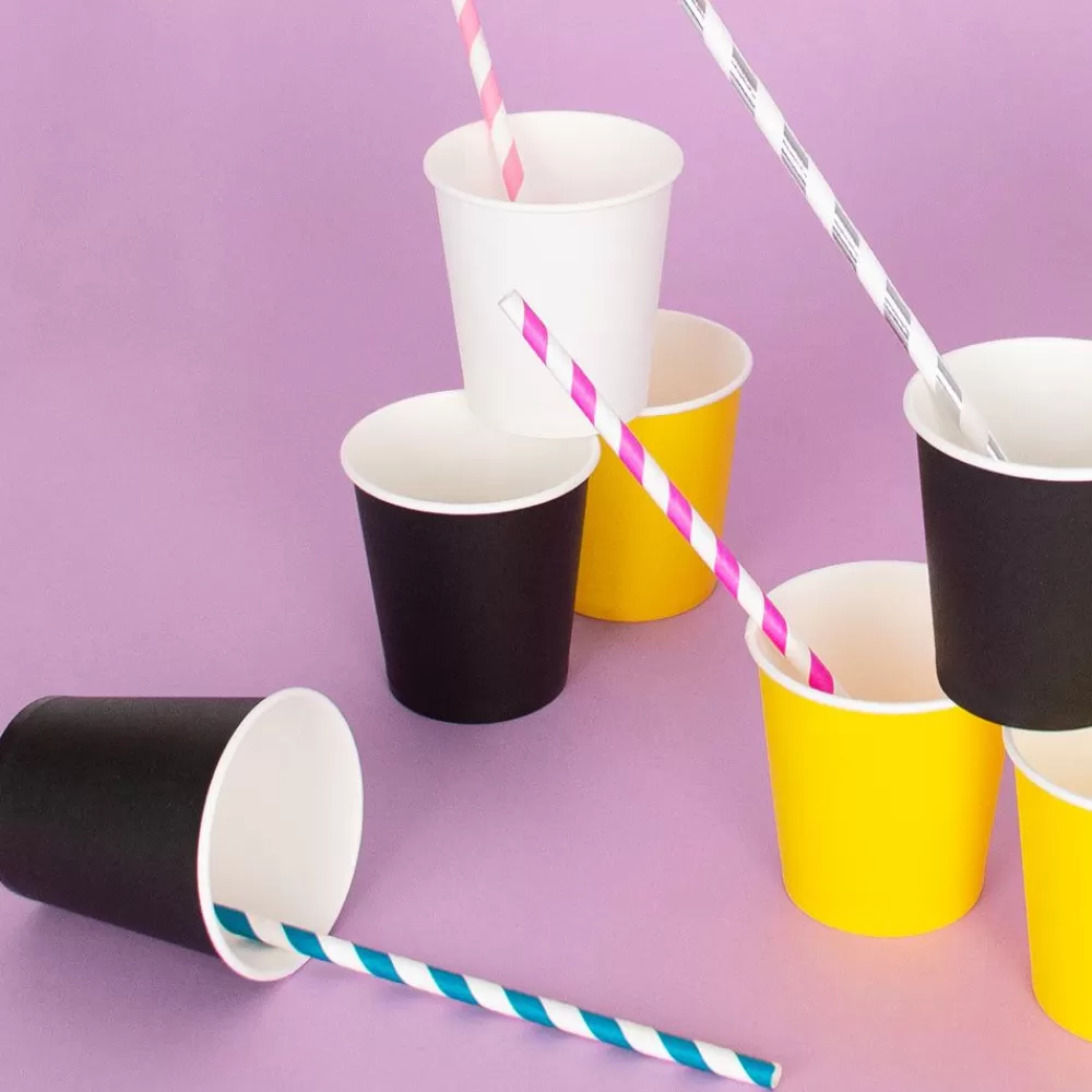 Online Paper Cup: 25 Black Cups Cups