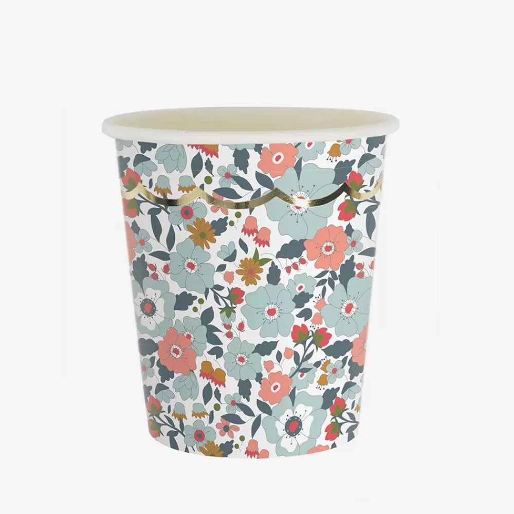 Flash Sale Paper Cup: 8 Flower Cups Cups