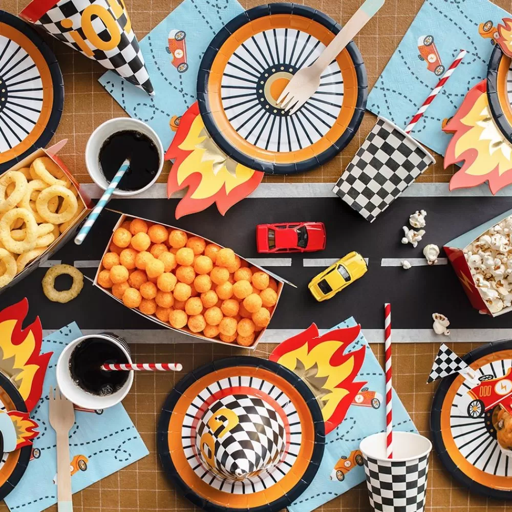 Cheap Paper Napkins: 12 Racing Car Napkins Napkins
